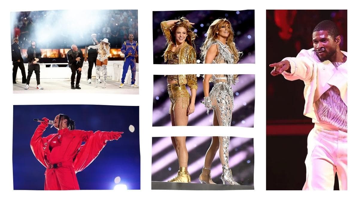 Los mejores halftime show de la Super Bowl en los últimos años